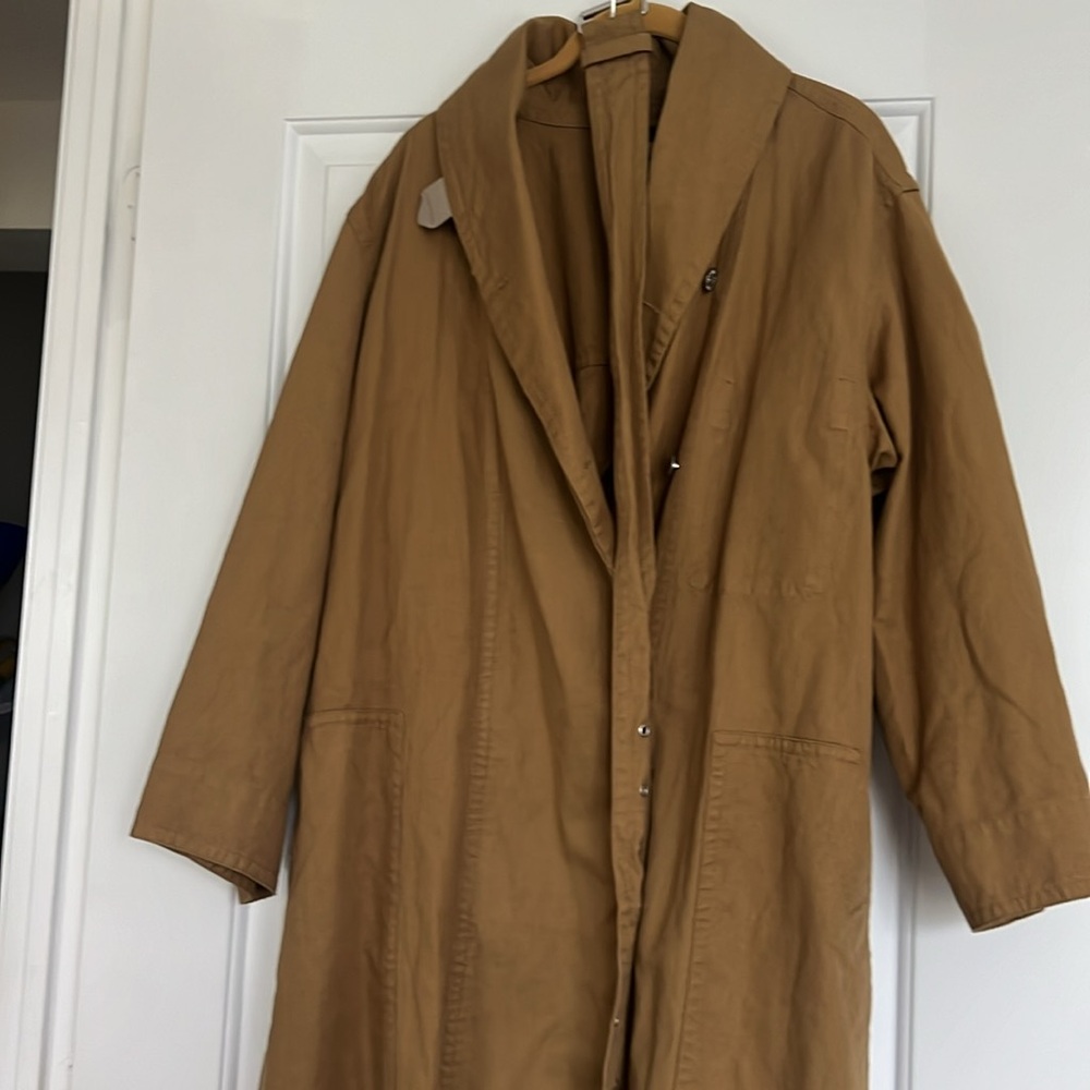 Isabel Marant Tan Belted Trench Coat - Picture 13 of 14